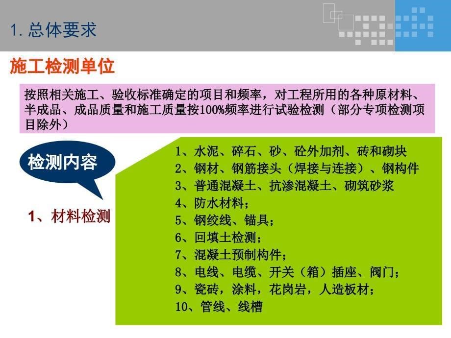 {项目管理项目报告}地铁项目质量检测项目和频率规定_第5页