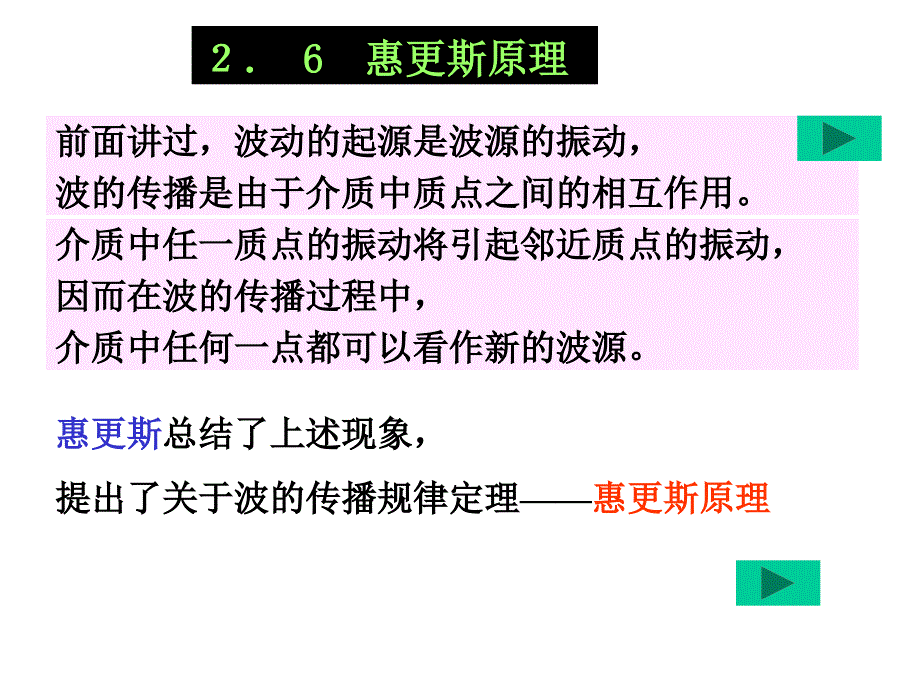 大学物理第二章-4-惠更斯原理衍射折射知识讲解_第2页