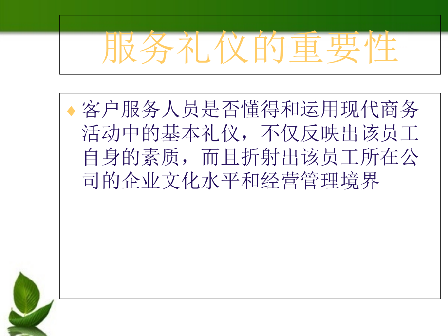 {商务礼仪}房地产销售礼仪培训讲义_第3页