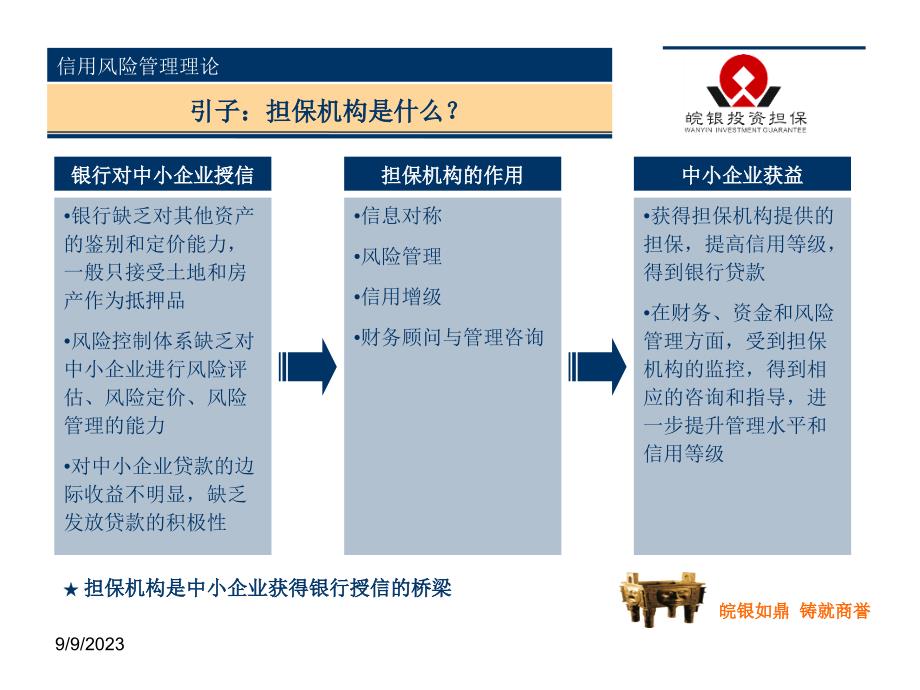 担保机构信用风险管理教学幻灯片_第3页