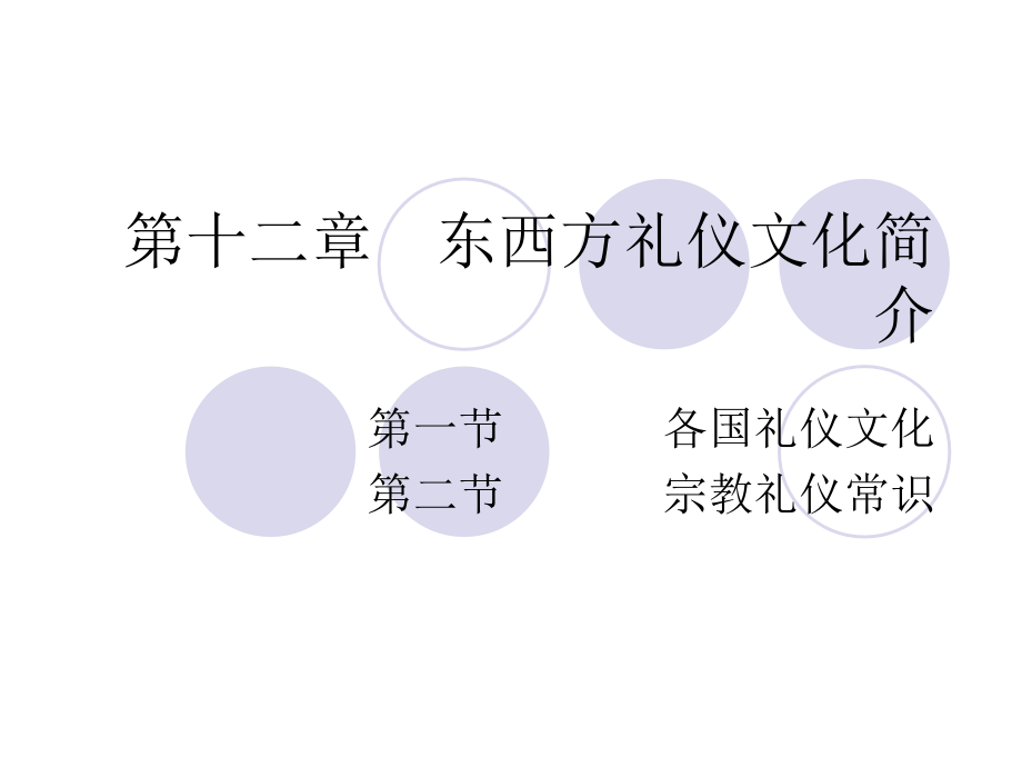 {商务礼仪}第四部分第十二章商务礼仪_第1页