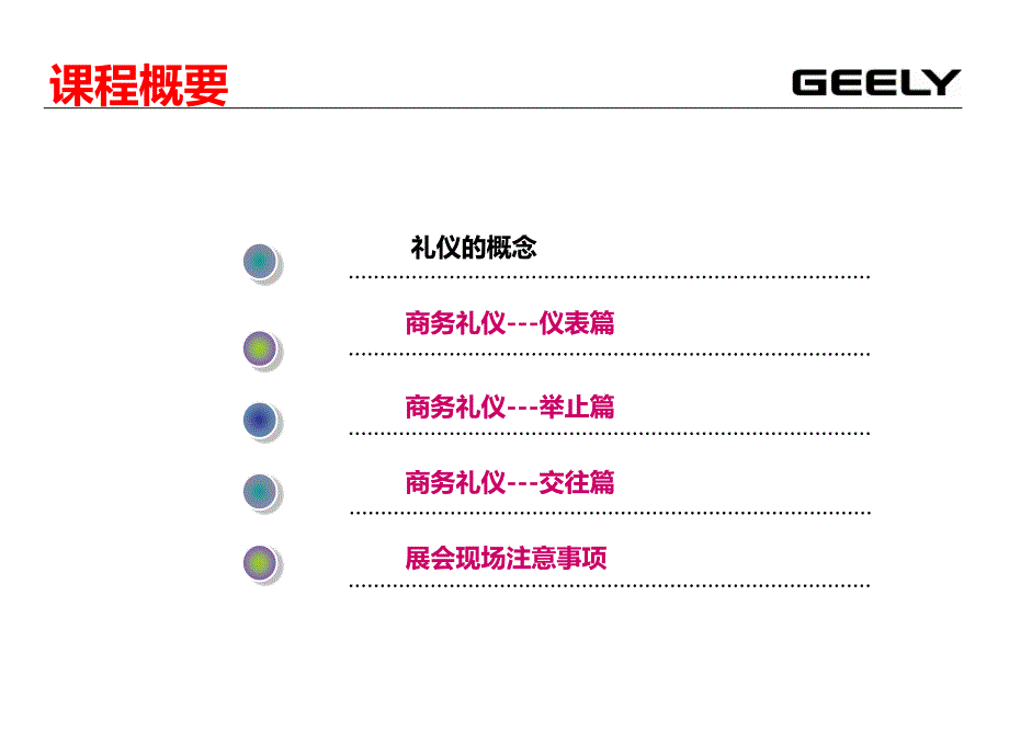 {商务礼仪}某市车展礼仪培训讲义_第2页