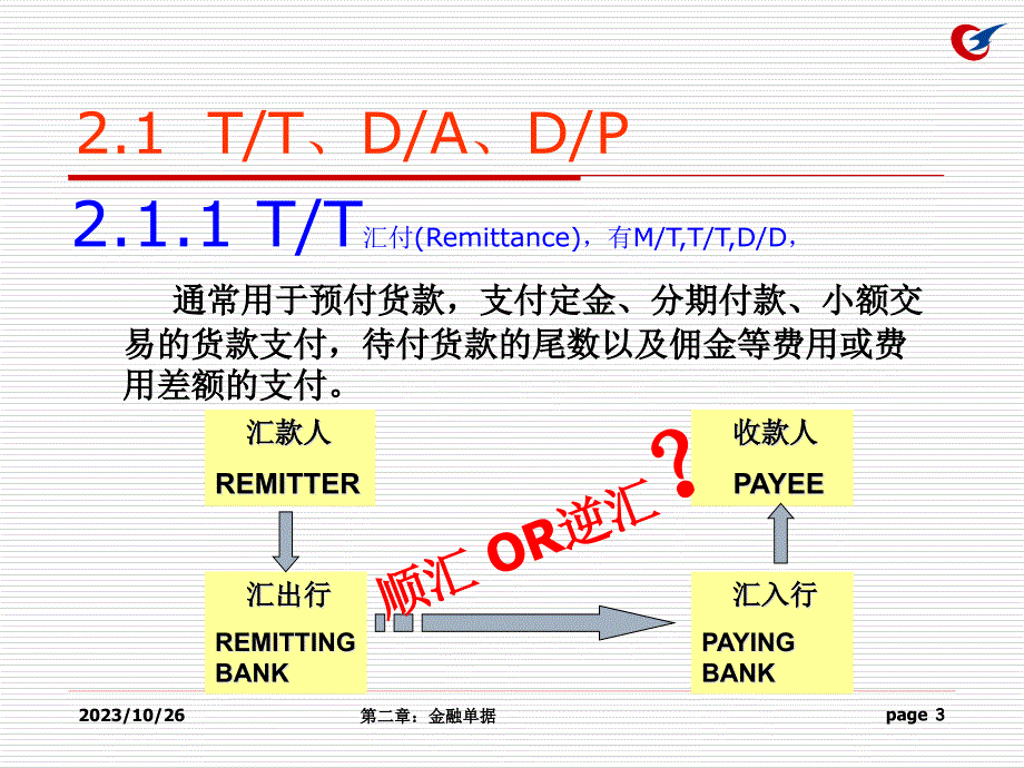 {项目管理项目报告}2项目二审核与修改信用证_第3页