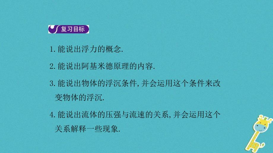 八年级物理下册第九章浮力与升力章末复习课件（新版）粤教沪版_第2页