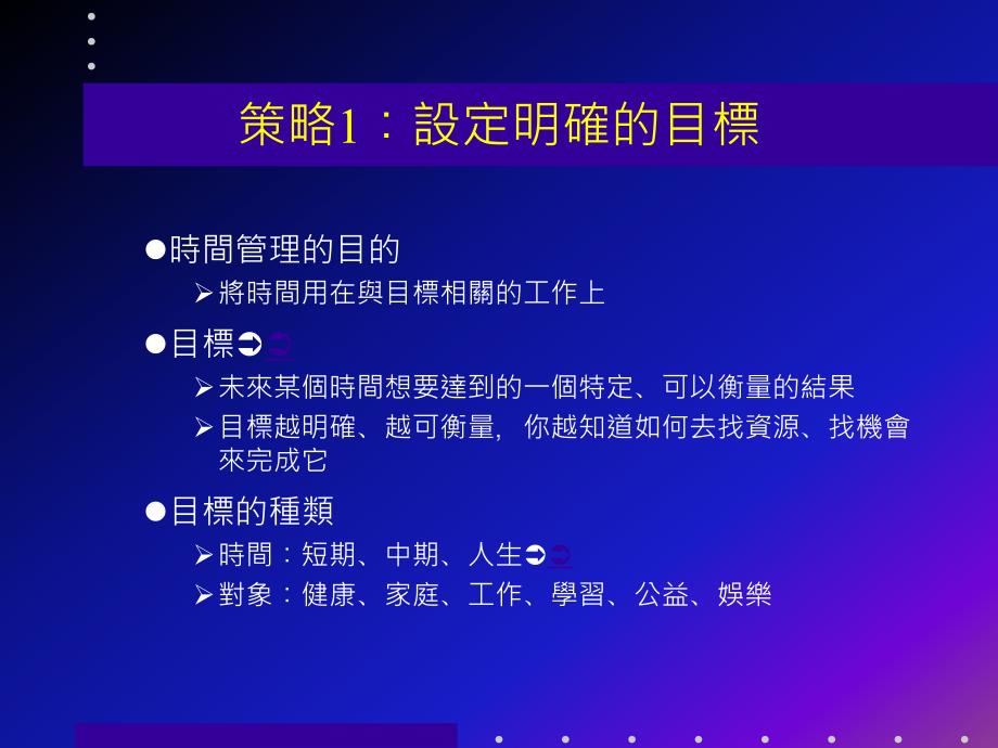 {时间管理}个人时间管理PPT页_第3页