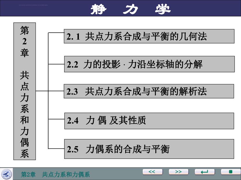 共点力系和力偶系课件_第3页