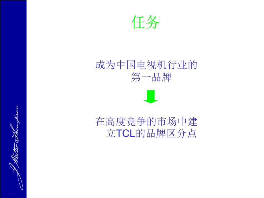 {战略管理}TCL王牌彩电品牌推广策略_第2页