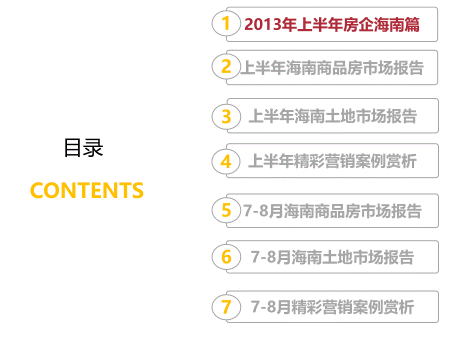 2013年1-8月海南商品房市场报告教学材料_第2页