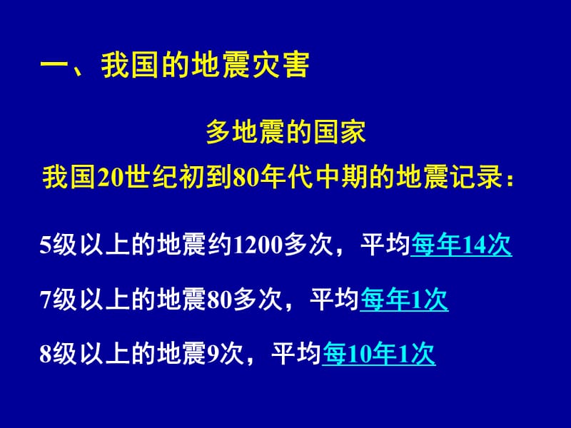 我国的地震泥石流与滑坡实验版课件_第3页