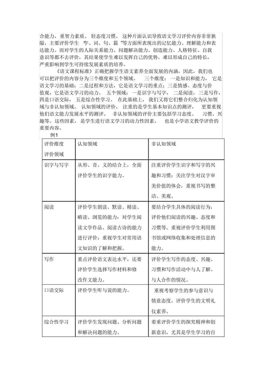 (完整)小学语文发展性非正式评价体系的构建研究_第3页