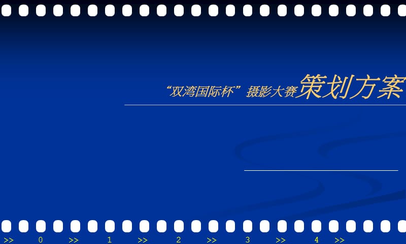 {营销策划方案}双湾国际摄影比赛活动策划案SHZ_第1页