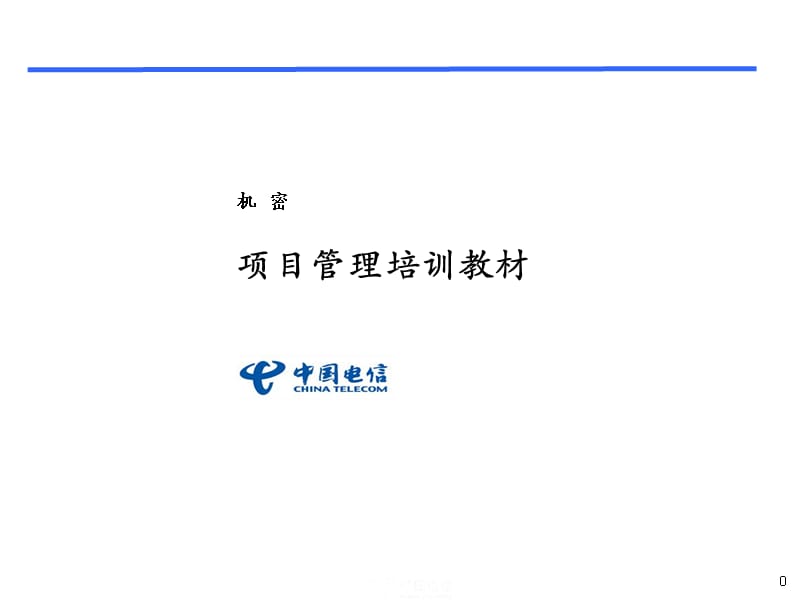 {项目管理项目报告}项目管理讲义中国电信ppt39_第1页