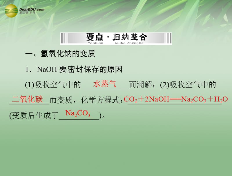 中考化学 第二部分 专题五 实验探究课件_第5页