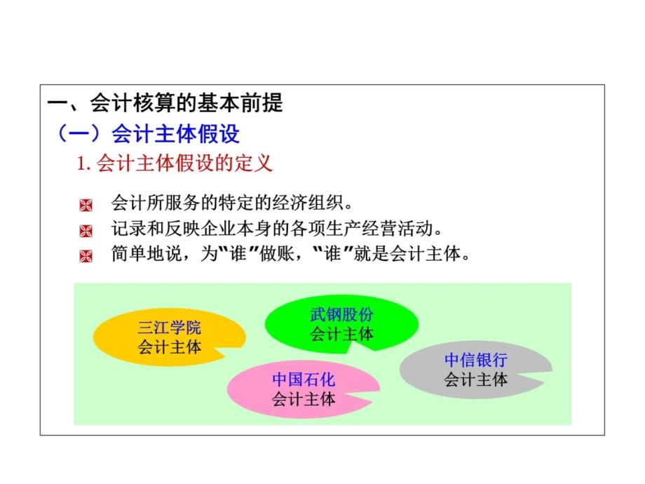 第二讲 基本会计假设S幻灯片资料_第4页