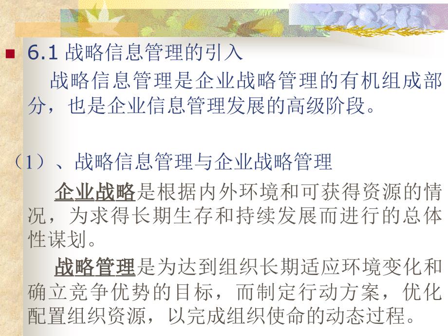 {战略管理}第六章战略的信息管理F_第2页