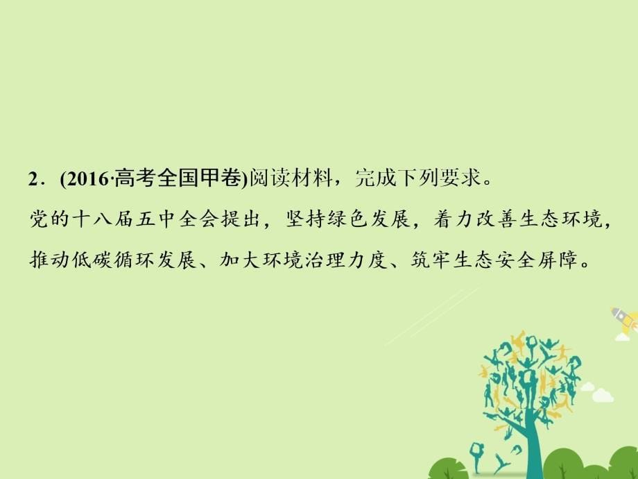 高考政治二轮复习第一部分专题突破方略四发展社会主义市场经济2科学发展观和小康社会的经济建设课件_第5页