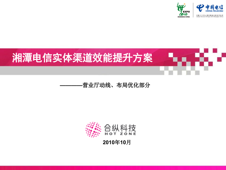 {项目管理项目报告}比较经典的电信实体渠道效能提升项目讲义_第1页