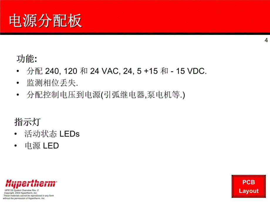 海别得HP260等离子PC板概述演示教学_第3页