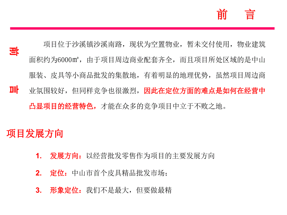 {营销策划方案}某国际皮具城项目定位策划方案_第3页