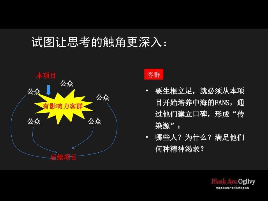 {项目管理项目报告}黑弧奥美中海某市滨江项目品牌传播定位营销101PPT_第5页