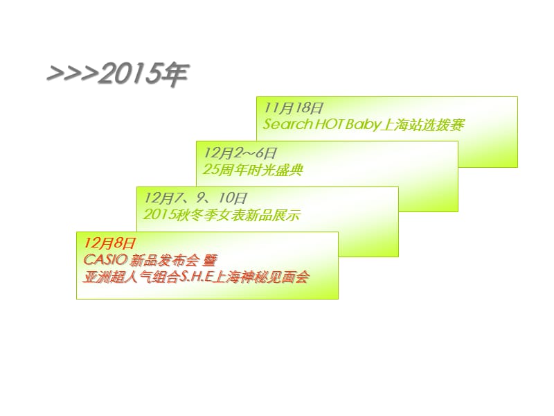 {营销策划方案}CASIO秋冬季女表新品发表活动方案PPT33页_第3页