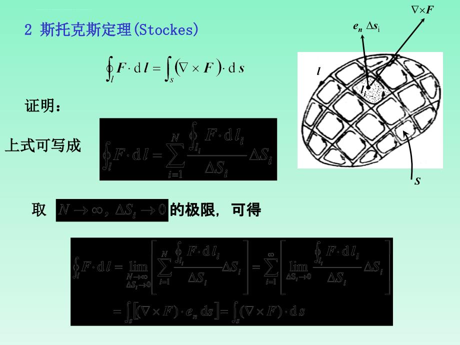 积分定理 17赫姆霍兹定理课件_第3页