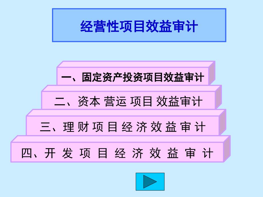 {项目管理项目报告}经营性项目效益审计_第3页