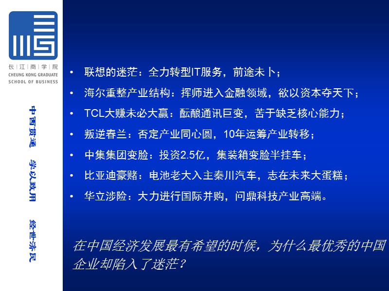 {战略管理}战略转型中的中国企业的机遇与挑战讲义_第2页