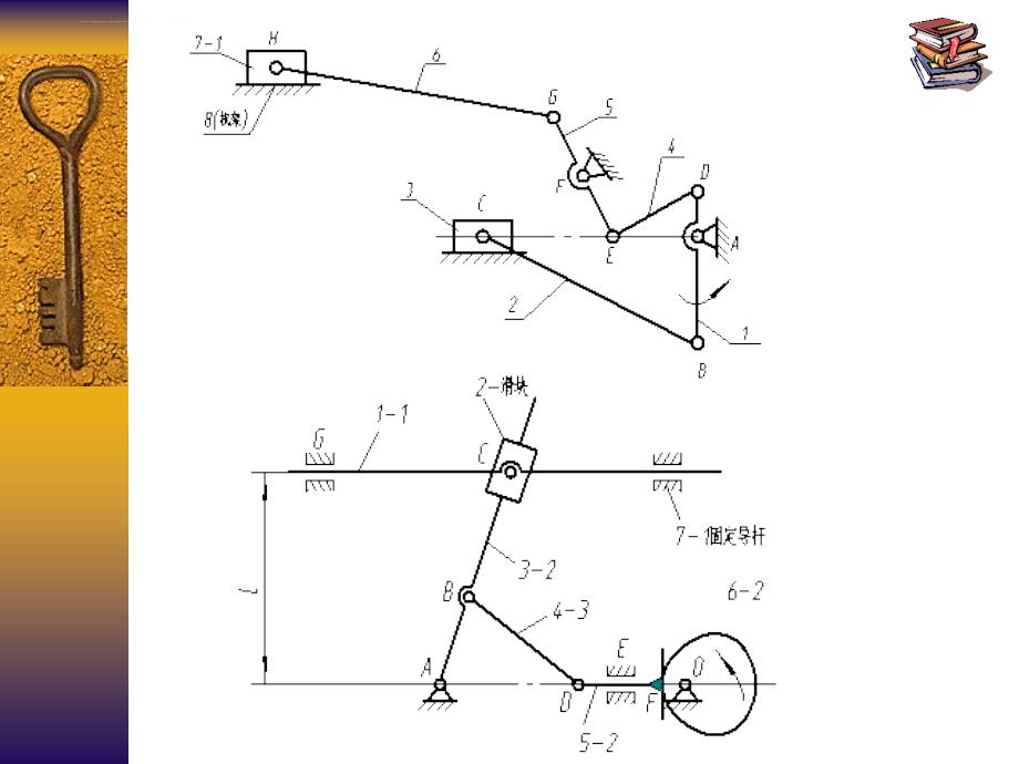 机械设计基础例题及习题（原理）课件_第4页