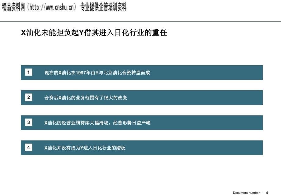 {战略管理}某化学有限公司战略评估报告分析_第5页