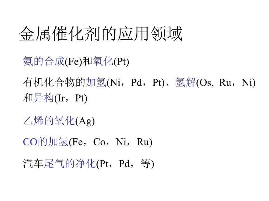 金属催化剂催化作用课件_第5页