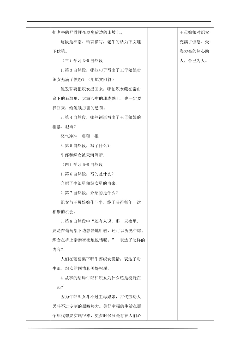 备课易-小学语文五年级上册《牛郎织女二》教案（共1课时）_第4页