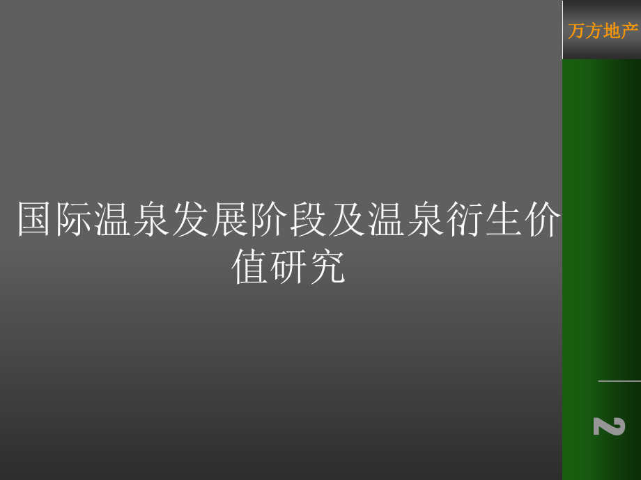 万方地产---兴隆堡温泉项目年度营销策划方案培训教材_第2页