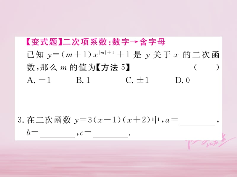 九年级数学下册第二章二次函数2.1二次函数练习课件（新版）北师大版_第4页