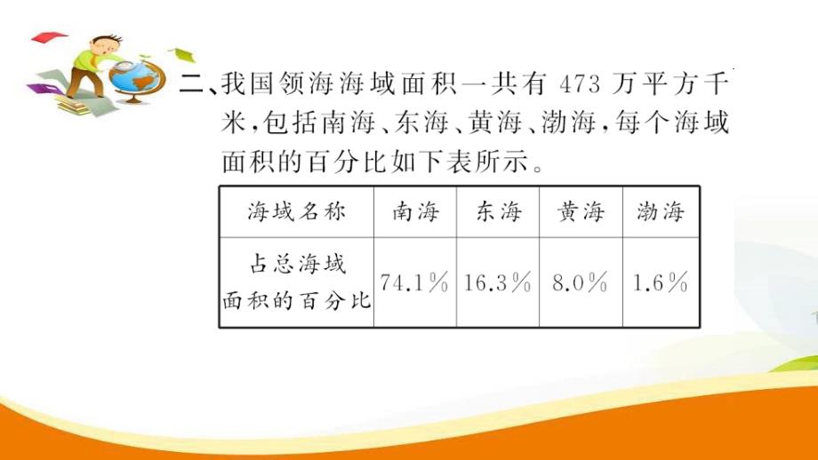 人教版六年级数学上册总复习第9课时 扇形统计图_第4页