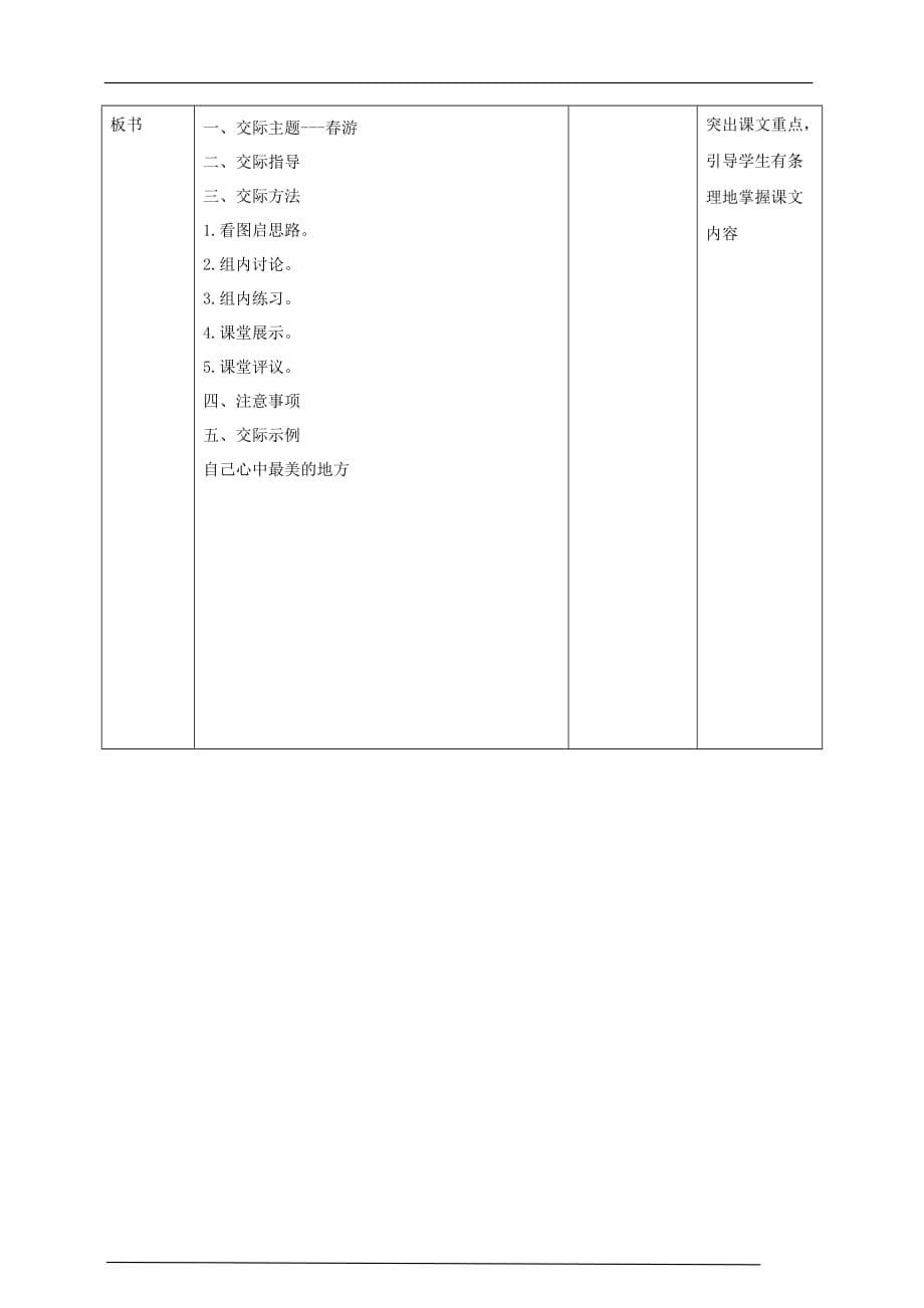 备课易-小学语文五年级上册第一单元《口语交际》教学设计一课时_第5页