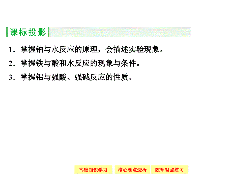 金属与酸和水的反应 铝与氢氧化钠溶液的反应课件_第2页