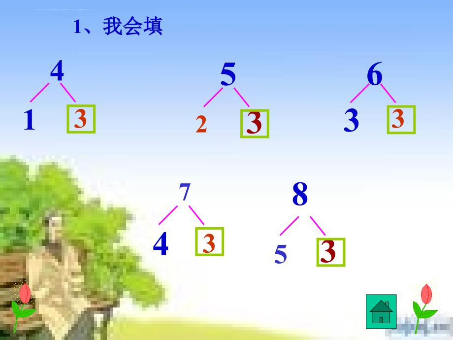 青岛版一年级数学上册76加几课件_第2页