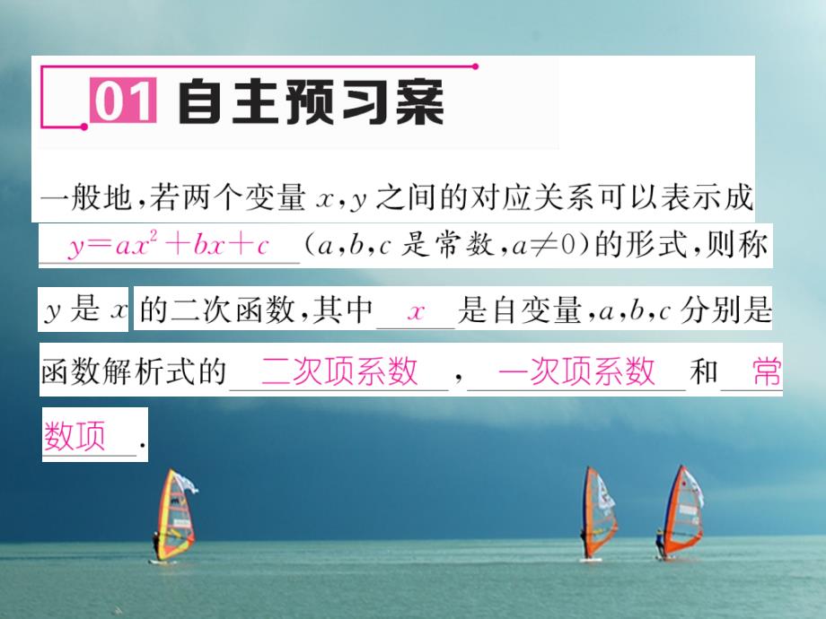 九年级数学下册第2章二次函数1二次函数作业课件（新版）北师大版_第2页