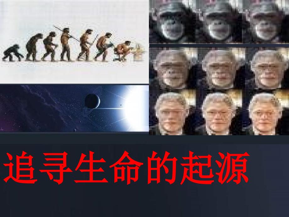 二 追寻生命的起源课件_第1页