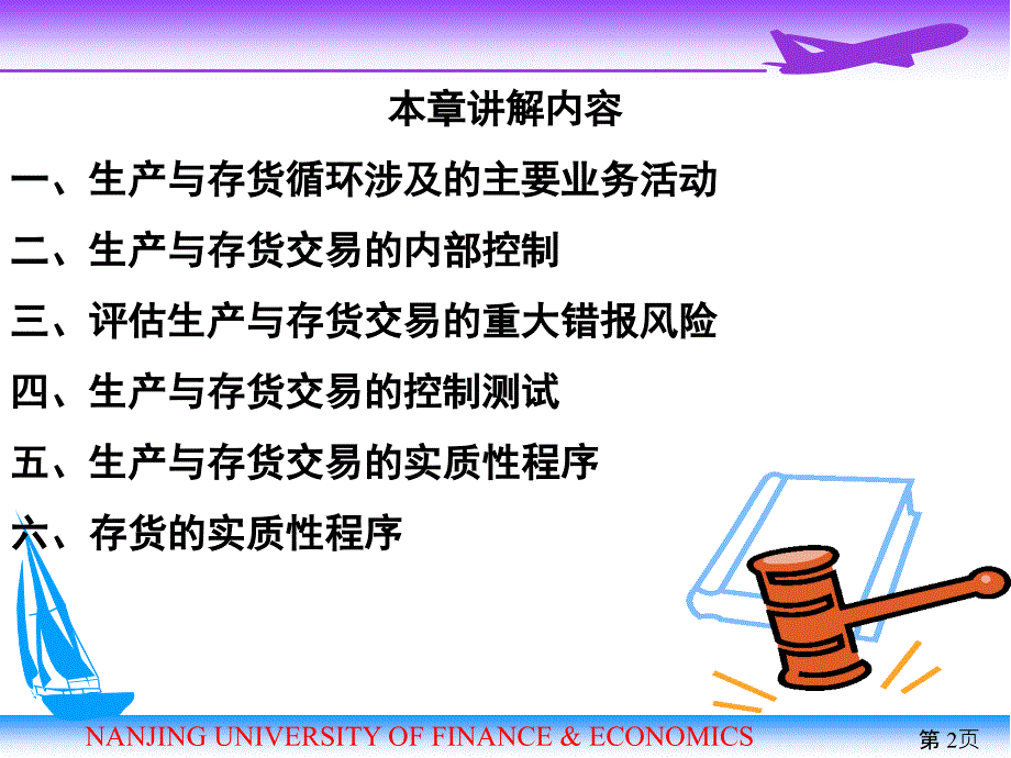 审计学(第15章 生产与存货循环的审计)教学材料_第2页