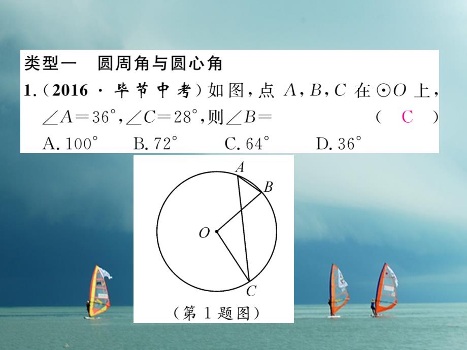 九年级数学下册专题6圆作业课件（新版）湘教版_第2页