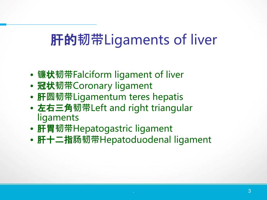 肝脏镰状韧带旁假病灶的CT表现PPT课件_第3页