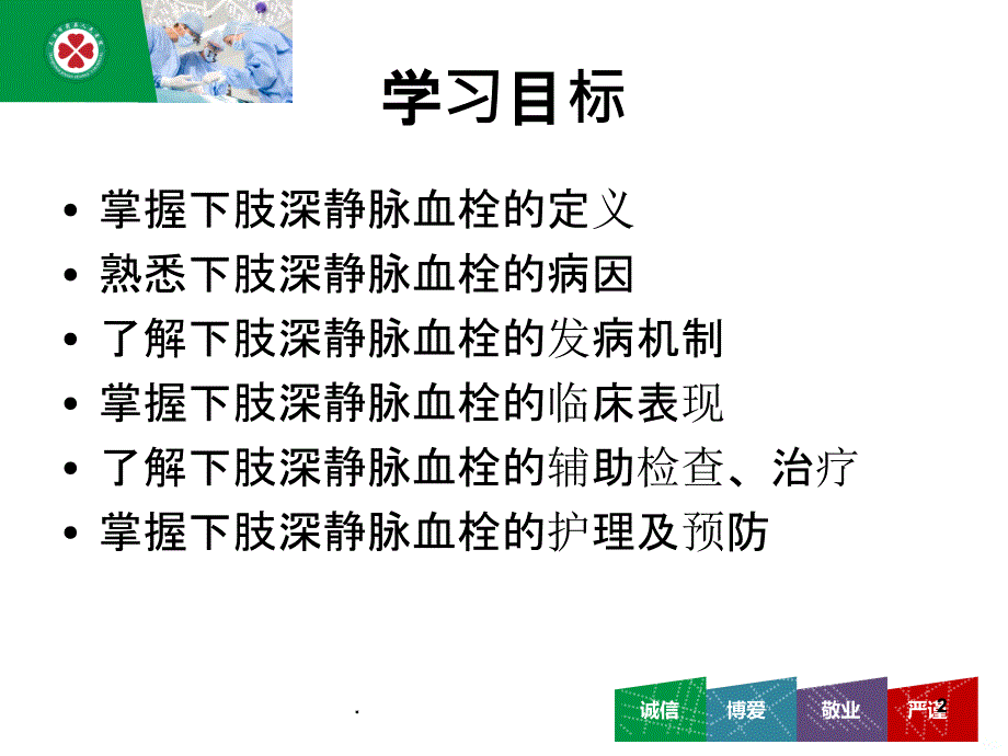 下肢深静脉血栓的护理精品PPT课件_第2页