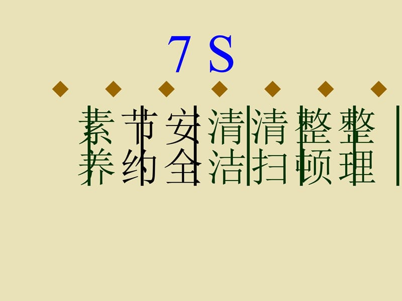 7s培训演示文稿知识课件_第4页