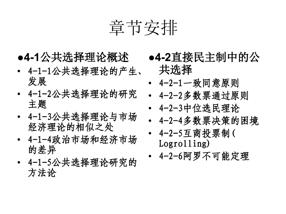 公共选择理论课件_第2页