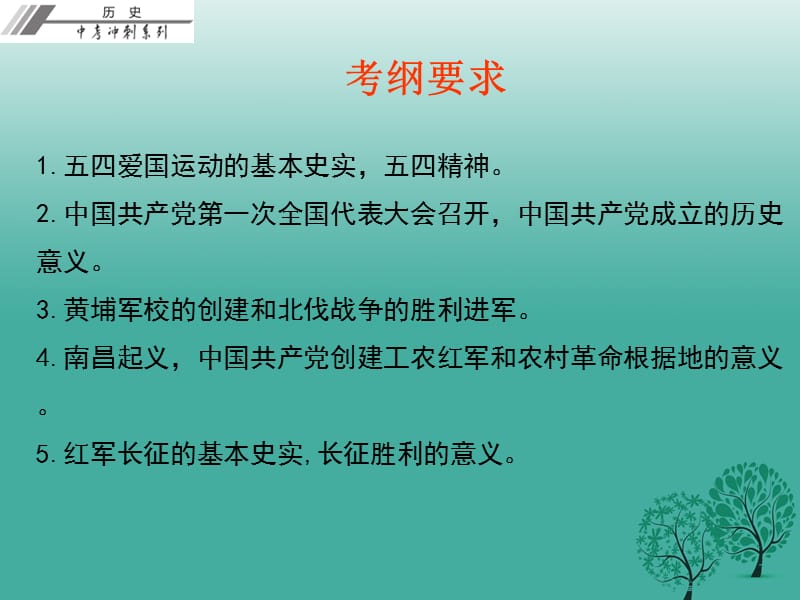 中考历史总复习第二部分中国近代史第三单元新民主主义革命的兴起课件_第3页