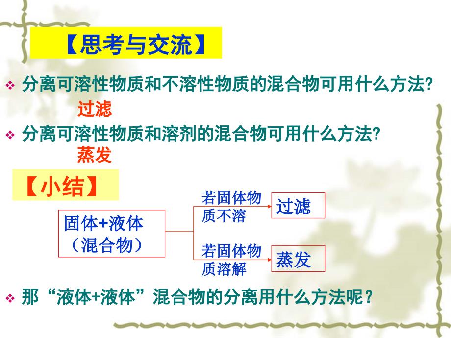 人教版化学必修1第一章第3课时 物质的分离和提纯课件_第3页