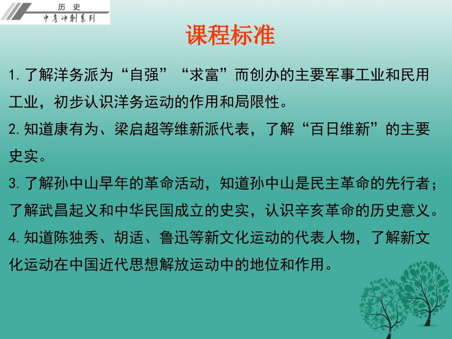 中考历史总复习第二部分中国近代史第二单元近代化的起步课件_第2页