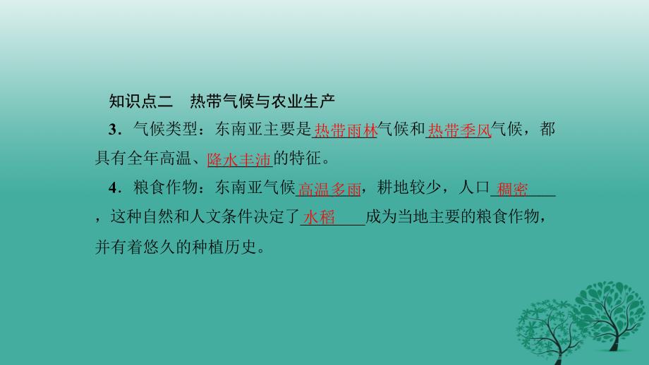 七年级地理下册第七章第二节东南亚（第1课时“十字路口”的位置热带气候与农业生产）课件（新版）新人教版_第4页